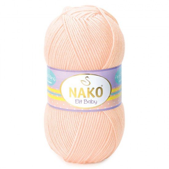 Nako Elit Baby Soft Şeftali El Örgü İpi 3701
