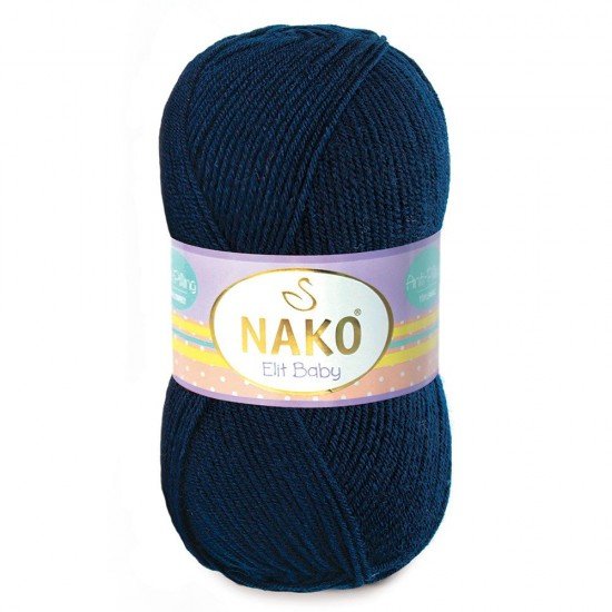 Nako Elit Baby Navy El Örgü İpi 10094