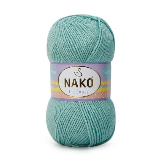 Nako Elit Baby Azur El Örgü İpi 10482 Nako Elit Baby Azur El Örgü İpi 10482
