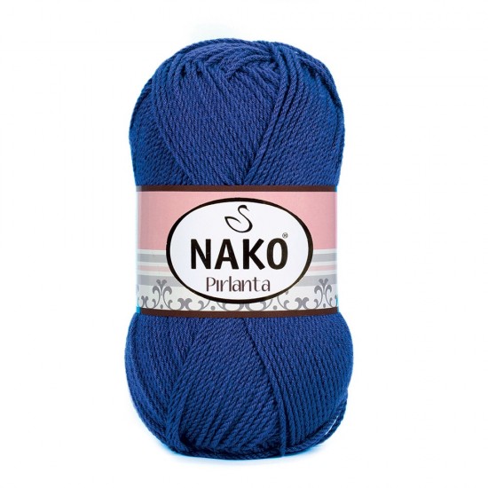 Nako Pırlanta Royal Mavi El Örgü İpi 5329