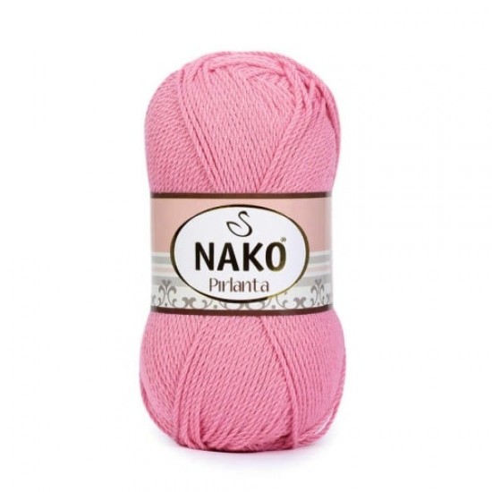 Nako Pırlanta Pembe El Örgü İpi 6740 Nako Pırlanta Pembe El Örgü İpi 6740