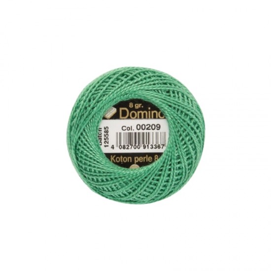 Domino Koton Perle No:8 Etamin ve Kanaviçe İpi 00209 Domino Koton Perle No:8 Etamin ve Kanaviçe İpi 00209