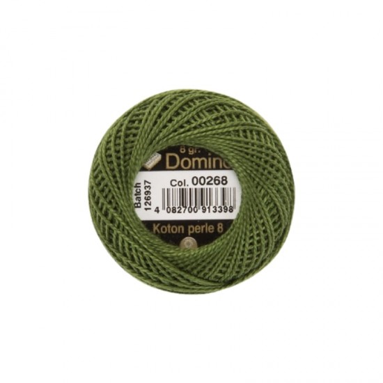 Domino Koton Perle No:8 Etamin ve Kanaviçe İpi 00268 Domino Koton Perle No:8 Etamin ve Kanaviçe İpi 00268