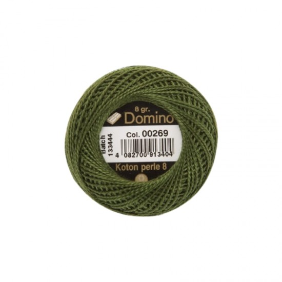 Domino Koton Perle No:8 Etamin ve Kanaviçe İpi 00269 Domino Koton Perle No:8 Etamin ve Kanaviçe İpi 00269