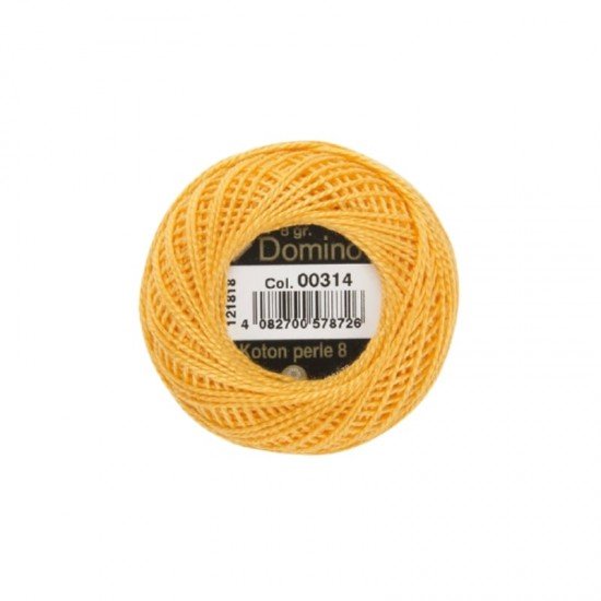 Domino Koton Perle No:8 Etamin ve Kanaviçe İpi 00314 Domino Koton Perle No:8 Etamin ve Kanaviçe İpi 00314