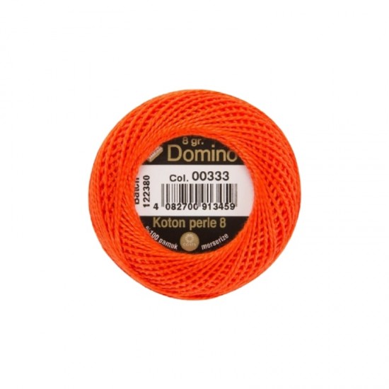 Domino Koton Perle No:8 Etamin ve Kanaviçe İpi 00333 Domino Koton Perle No:8 Etamin ve Kanaviçe İpi 00333