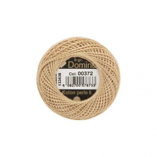 Domino Koton Perle No:8 Etamin ve Kanaviçe İpi 00372 Domino Koton Perle No:8 Etamin ve Kanaviçe İpi 00372