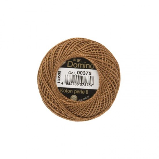 Domino Koton Perle No:8 Etamin ve Kanaviçe İpi 00375 Domino Koton Perle No:8 Etamin ve Kanaviçe İpi 00375