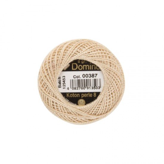 Domino Koton Perle No:8 Etamin ve Kanaviçe İpi 00387 Domino Koton Perle No:8 Etamin ve Kanaviçe İpi 00387
