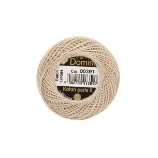 Domino Koton Perle No:8 Etamin ve Kanaviçe İpi 00391 Domino Koton Perle No:8 Etamin ve Kanaviçe İpi 00391