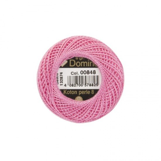 Domino Koton Perle No:8 Etamin ve Kanaviçe İpi 00848 Domino Koton Perle No:8 Etamin ve Kanaviçe İpi 00848