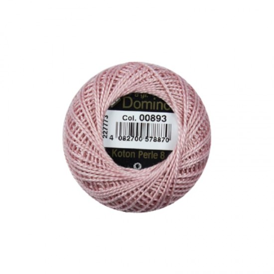 Domino Koton Perle No:8 Etamin ve Kanaviçe İpi 00893 Domino Koton Perle No:8 Etamin ve Kanaviçe İpi 00893