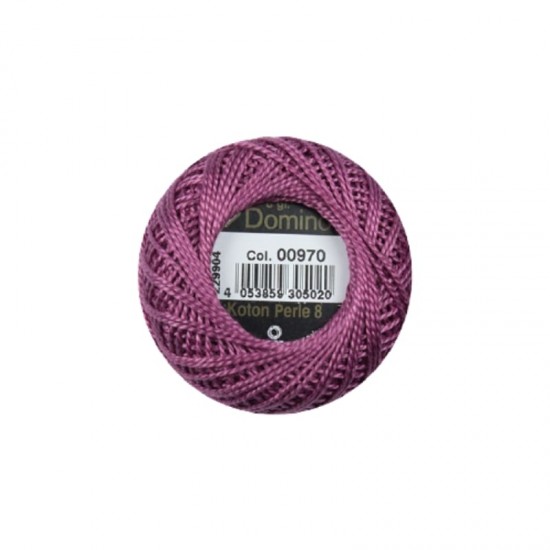 Domino Koton Perle No:8 Etamin ve Kanaviçe İpi 00970 Domino Koton Perle No:8 Etamin ve Kanaviçe İpi 00970