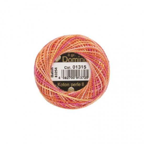 Domino Koton Perle No:8 Etamin ve Kanaviçe İpi 01315 Domino Koton Perle No:8 Etamin ve Kanaviçe İpi 01315