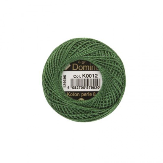Domino Koton Perle No:8 Etamin ve Kanaviçe İpi K0012 Domino Koton Perle No:8 Etamin ve Kanaviçe İpi K0012