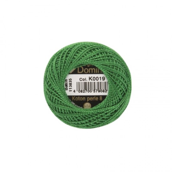 Domino Koton Perle No:8 Etamin ve Kanaviçe İpi K0019 Domino Koton Perle No:8 Etamin ve Kanaviçe İpi K0019
