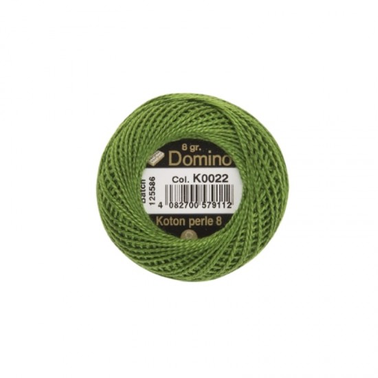 Domino Koton Perle No:8 Etamin ve Kanaviçe İpi K0022 Domino Koton Perle No:8 Etamin ve Kanaviçe İpi K0022