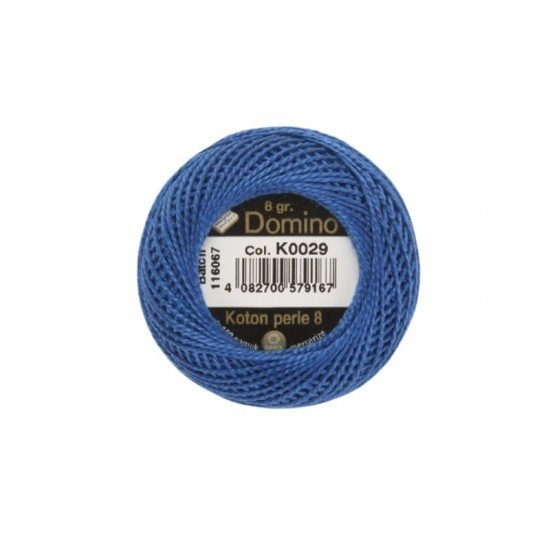 Domino Koton Perle No:8 Etamin ve Kanaviçe İpi K0029 Domino Koton Perle No:8 Etamin ve Kanaviçe İpi K0029