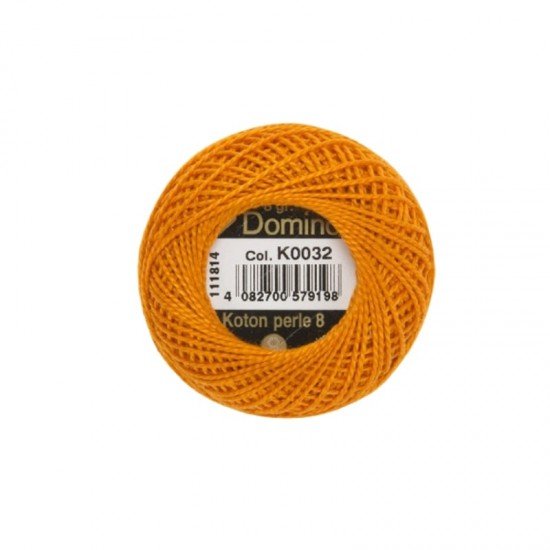 Domino Koton Perle No:8 Etamin ve Kanaviçe İpi K0032 Domino Koton Perle No:8 Etamin ve Kanaviçe İpi K0032