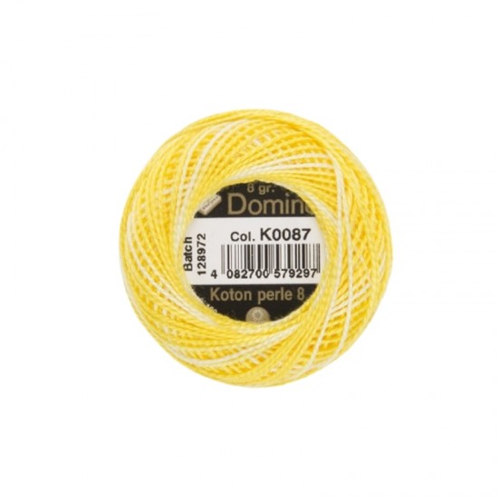 Domino Koton Perle No:8 Etamin ve Kanaviçe İpi K0087 Domino Koton Perle No:8 Etamin ve Kanaviçe İpi K0087