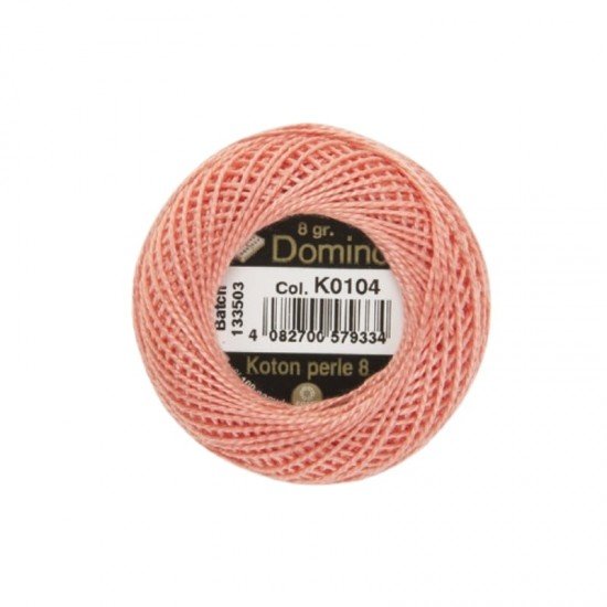Domino Koton Perle No:8 Etamin ve Kanaviçe İpi K0104 Domino Koton Perle No:8 Etamin ve Kanaviçe İpi K0104