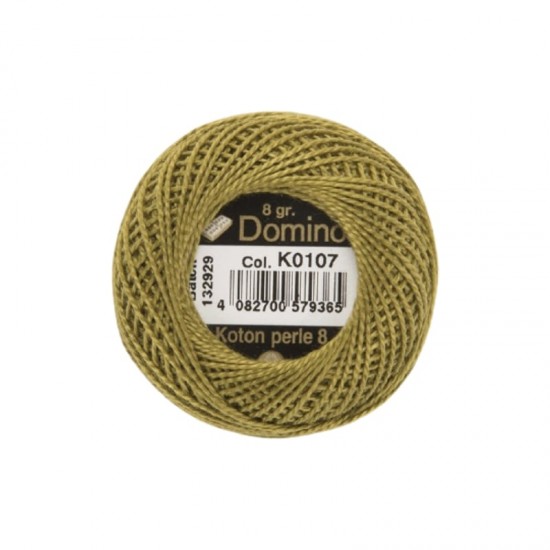 Domino Koton Perle No:8 Etamin ve Kanaviçe İpi K0107 Domino Koton Perle No:8 Etamin ve Kanaviçe İpi K0107