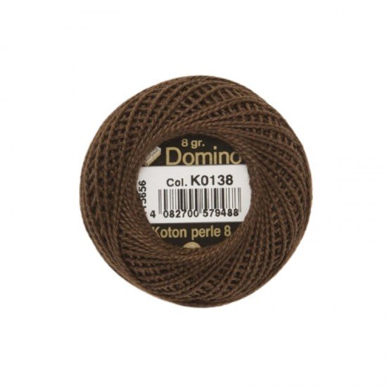 Domino Koton Perle No:8 Etamin ve Kanaviçe İpi K0138 Domino Koton Perle No:8 Etamin ve Kanaviçe İpi K0138