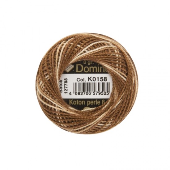 Domino Koton Perle No:8 Etamin ve Kanaviçe İpi K0158 Domino Koton Perle No:8 Etamin ve Kanaviçe İpi K0158