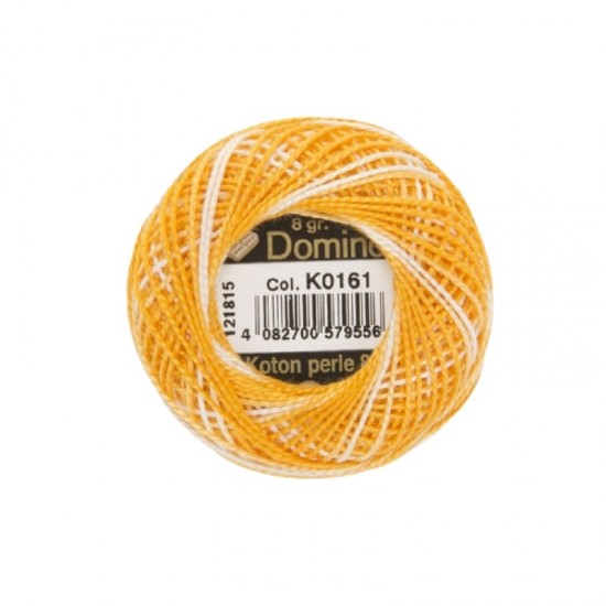 Domino Koton Perle No:8 Etamin ve Kanaviçe İpi K0161 Domino Koton Perle No:8 Etamin ve Kanaviçe İpi K0161