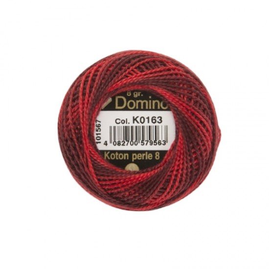 Domino Koton Perle No:8 Etamin ve Kanaviçe İpi K0163 Domino Koton Perle No:8 Etamin ve Kanaviçe İpi K0163
