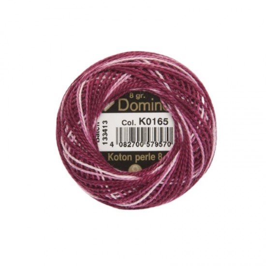 Domino Koton Perle No:8 Etamin ve Kanaviçe İpi K0165 Domino Koton Perle No:8 Etamin ve Kanaviçe İpi K0165