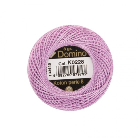 Domino Koton Perle No:8 Etamin ve Kanaviçe İpi K0228 Domino Koton Perle No:8 Etamin ve Kanaviçe İpi K0228