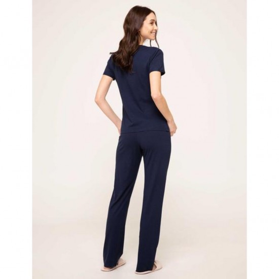 Pierre Cardin Lacivert Kadın Pijama Takımı PC7563 Pierre Cardin Lacivert Kadın Pijama Takımı PC7563